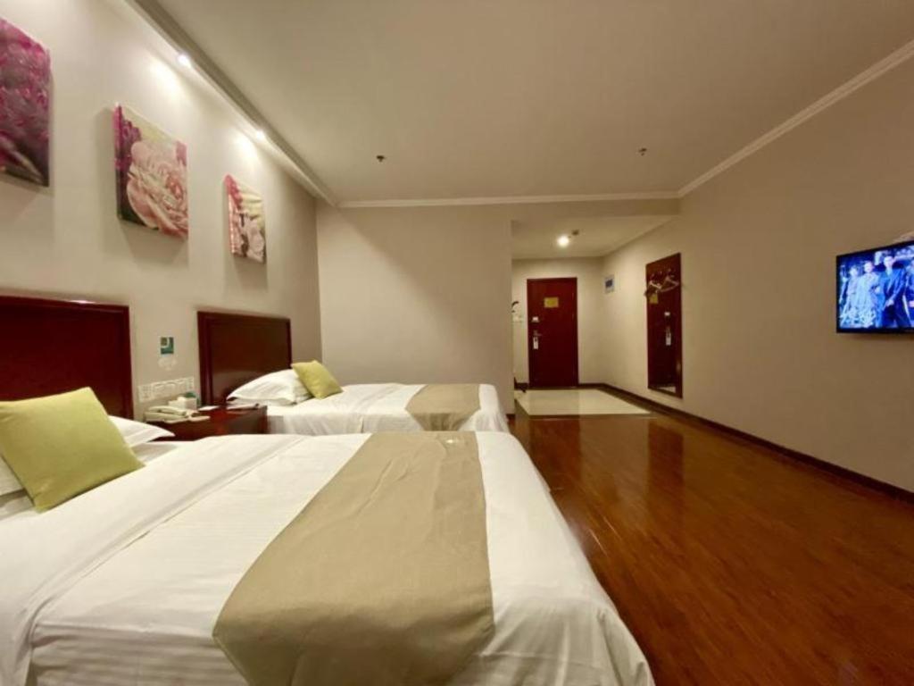 Greentree Inn Shandong Linxi Pingyi Mengyang Road Express Hotel Exterior photo